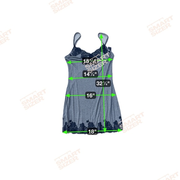 NWT Natori Gray Slip Dress Size Small - Picture 3 of 12